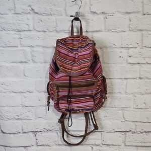 Joe Boxer Pink and Purple Backpack with Adjustable Straps